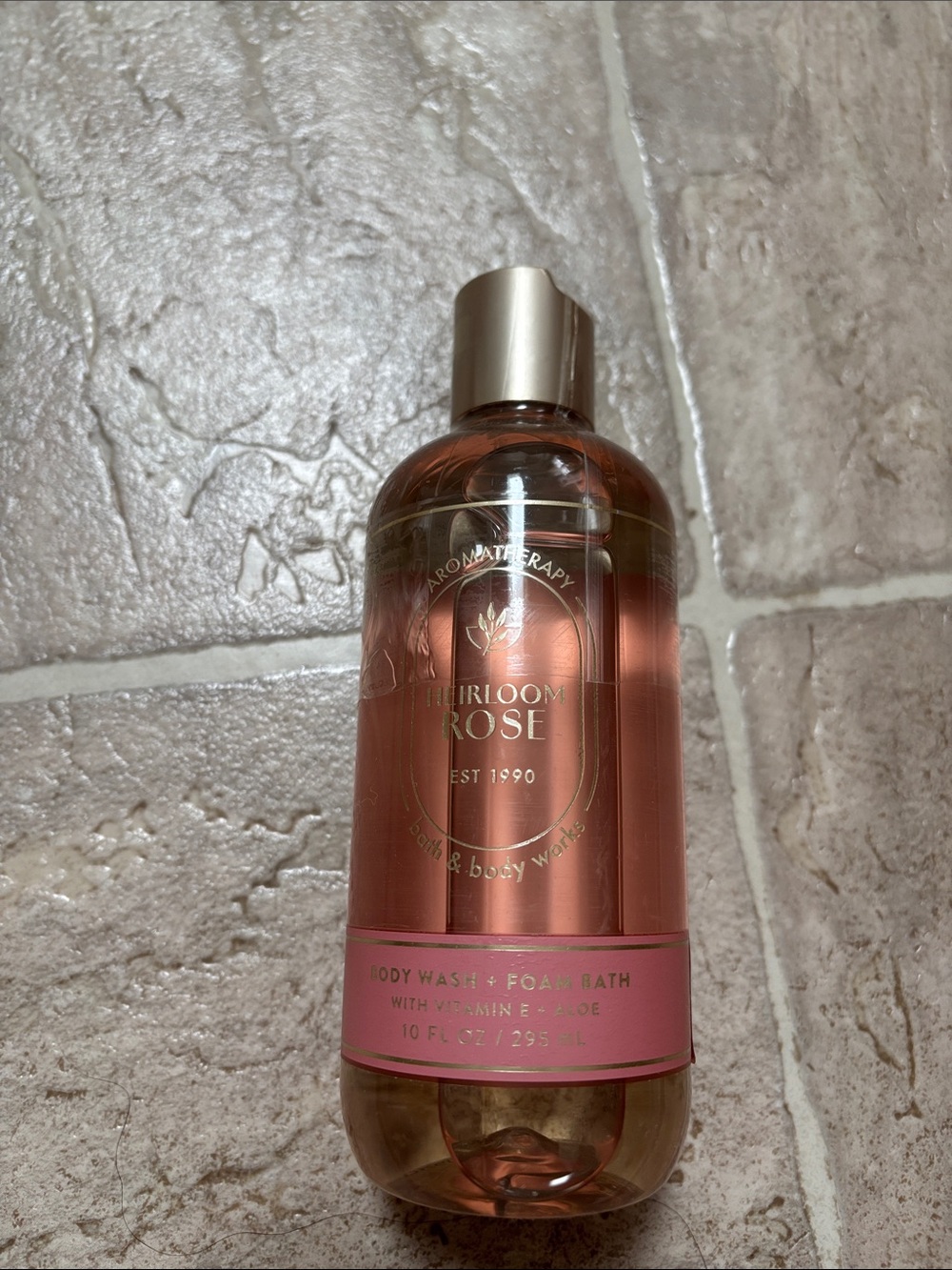 Bath & Body Works Heirloom Rose Body Wash & Foam Bath - Rose Gold Pink nwt